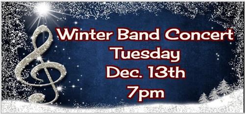 winter band concert